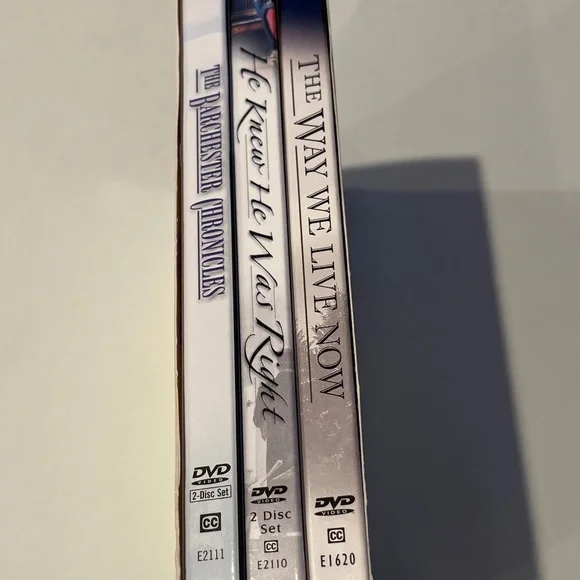 BBC Video Anthony Trollope Collection Boxed Set 6 DVDs of BBC Series - Picture 2 of 5